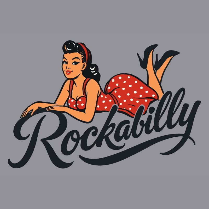 Pin-up Rockabilly en jupon Rock’n’Roll