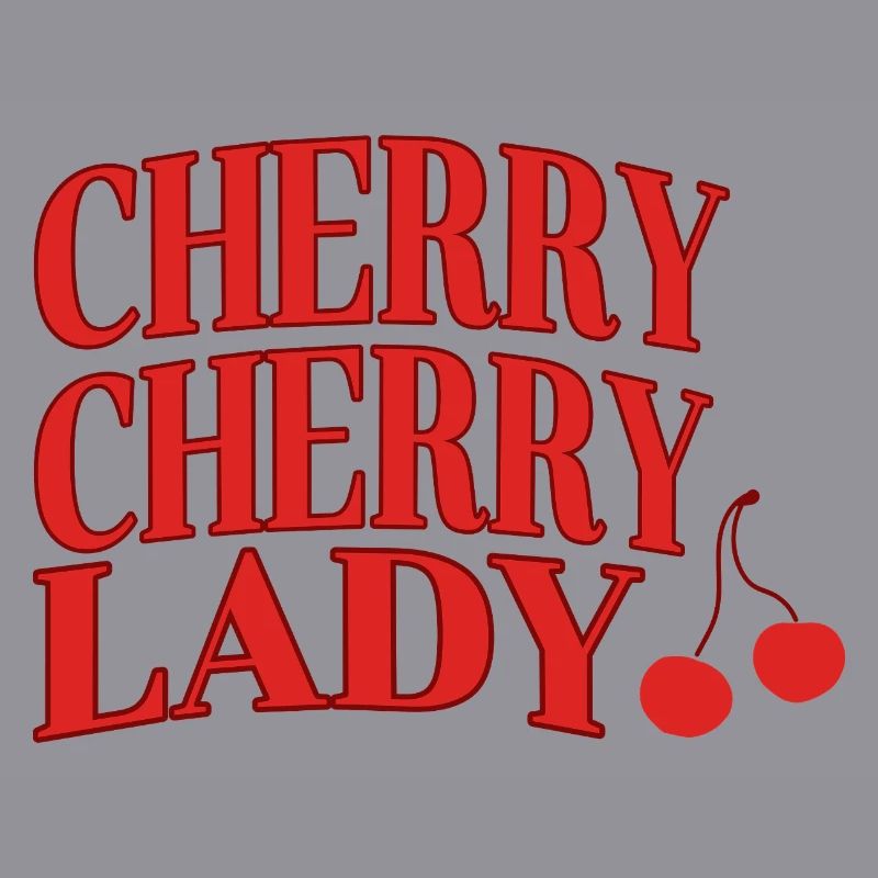 Cherry Lady Retro Script Typography