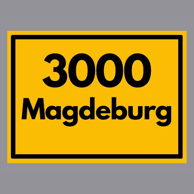 OLD POSTCODE POSTCODE RETRO 3000 MAGDEBURG OSTEN
