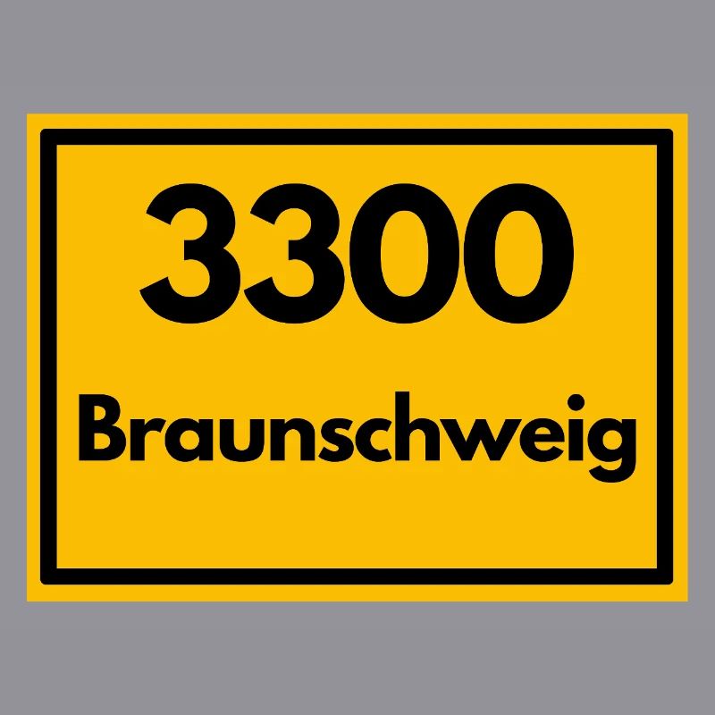 OLD POSTCODE POSTCODE RETRO 3300 BRAUNSCHWEIG