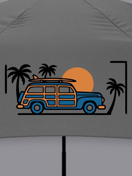 Retro Surf Auto Grafik