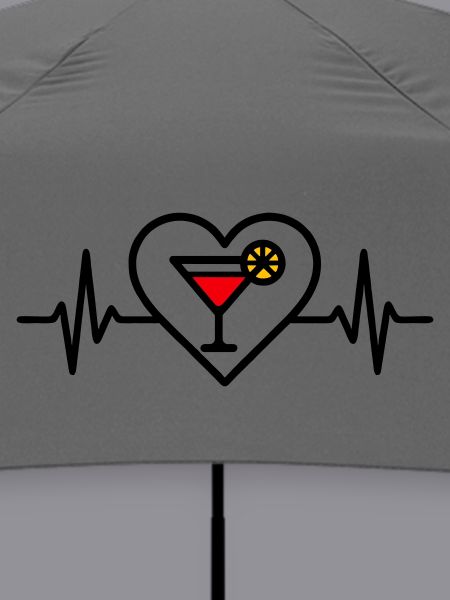 Cocktail Heart Aperitif Drink