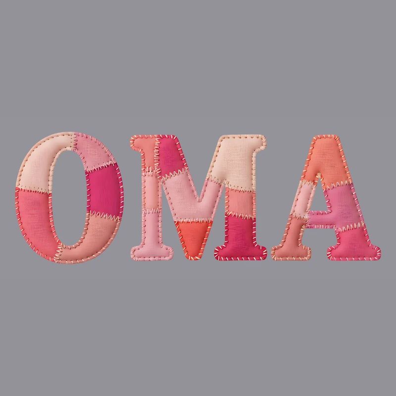 OMA Cozy Patchwork Statement Gift