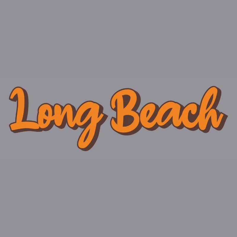 Long Beach Retro Script