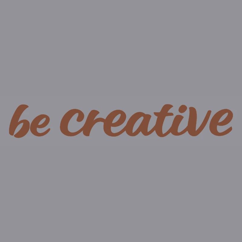 Be Creative Script Marron