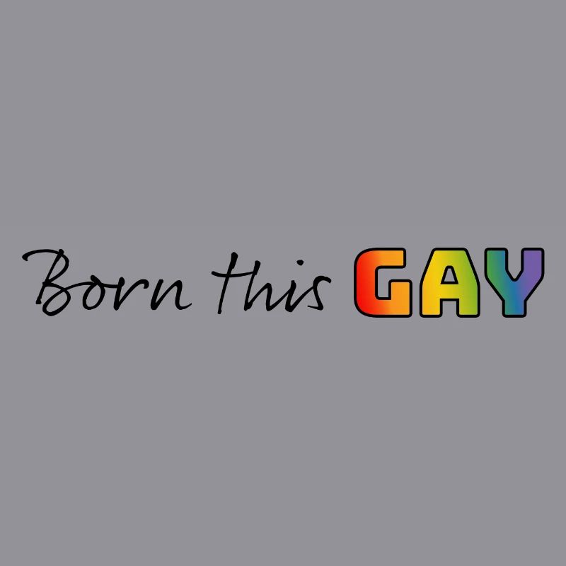 Rainbow born this gay