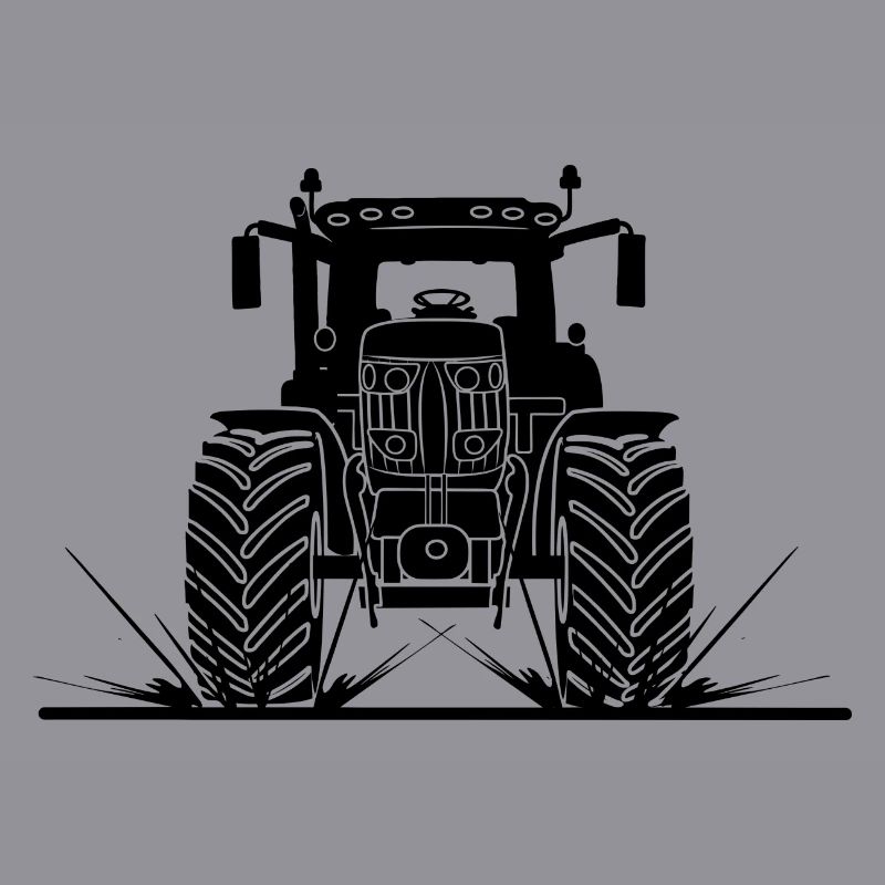 Traktor durch Schlamm
