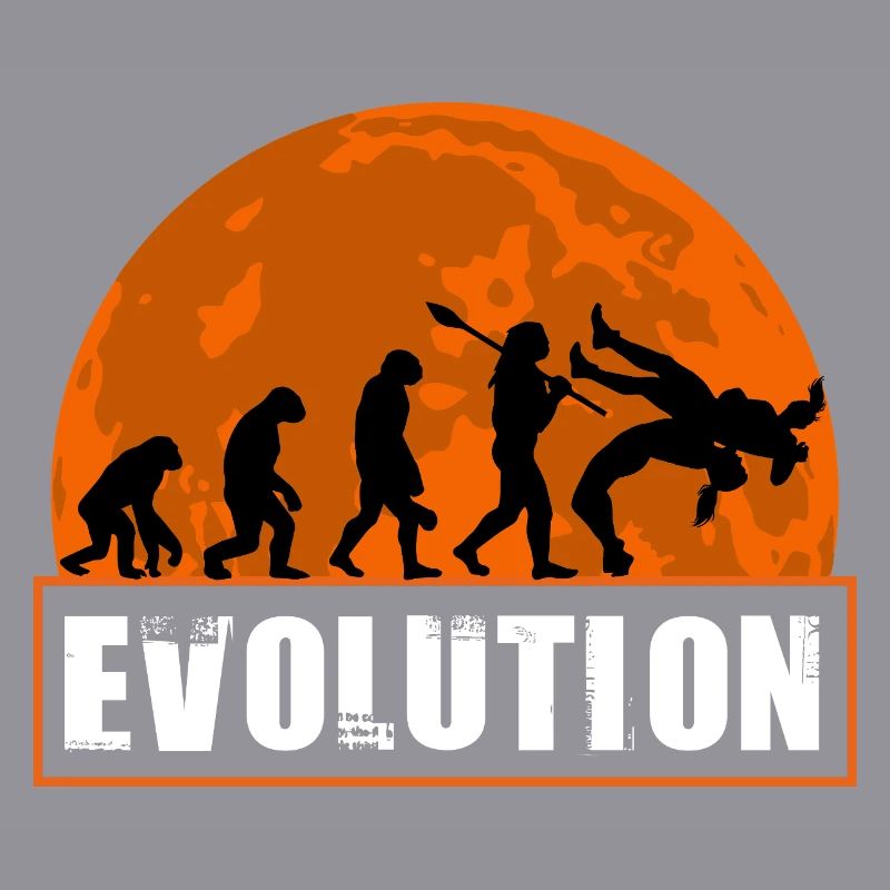 Évolution du catch Drôle de combattant MMA Grappling