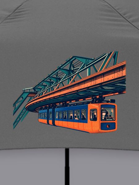 Wuppertaler Schwebebahn Risograph