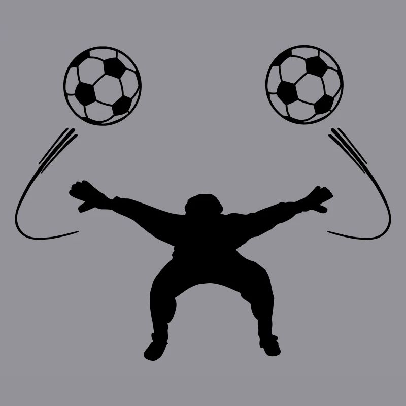 Torwart oder Torwartschattenfigur