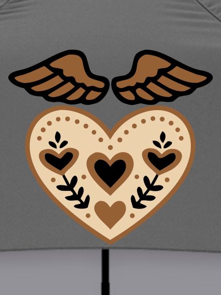 Herz Flügel Schutzengel Tattoo