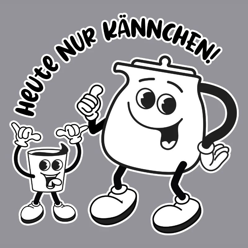 Heute nur Kännchen - Wird ein harter Tag!