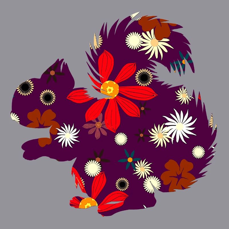 Herbstoutfit freizeit, eichhörnchchen design