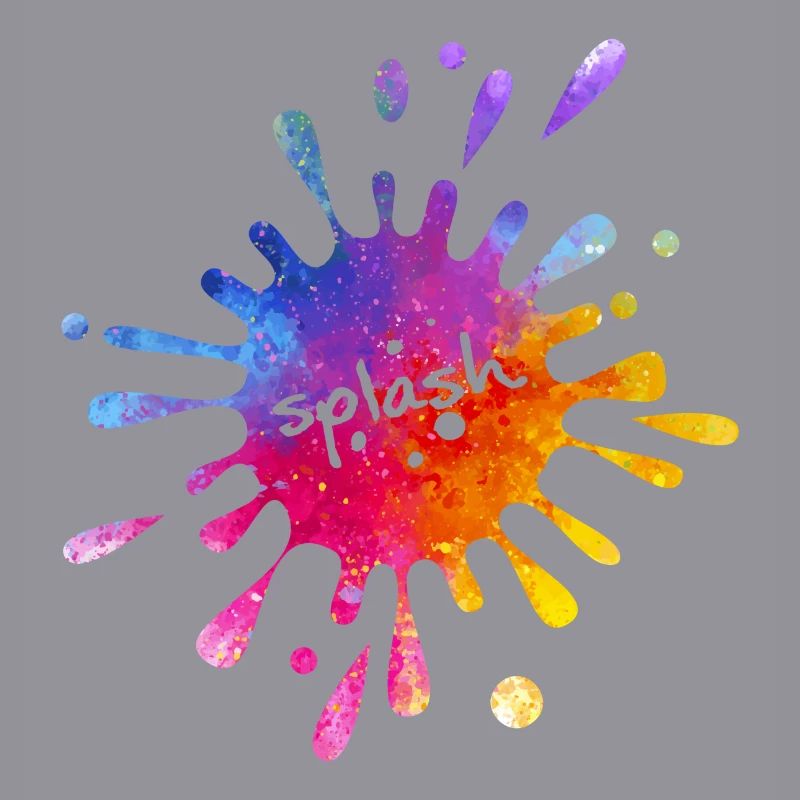 Splash - bunter Farbklecks