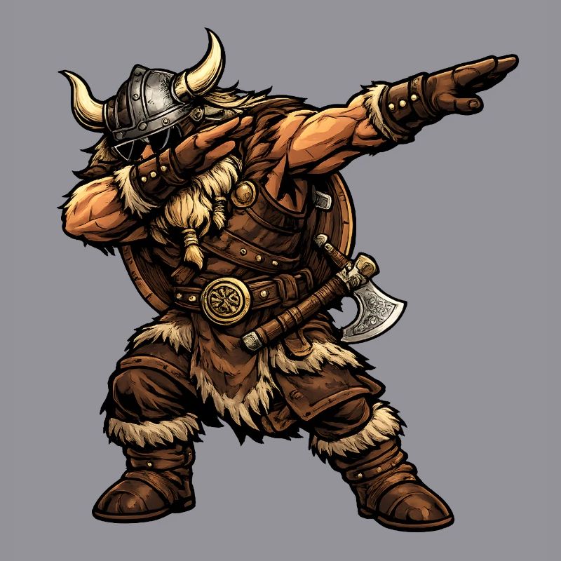 Dabbing Wikinger