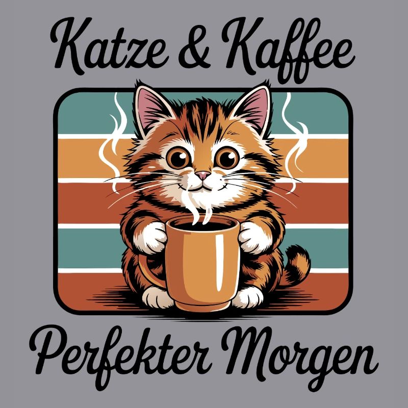 Katzenkaffee Retro Kaffeepause