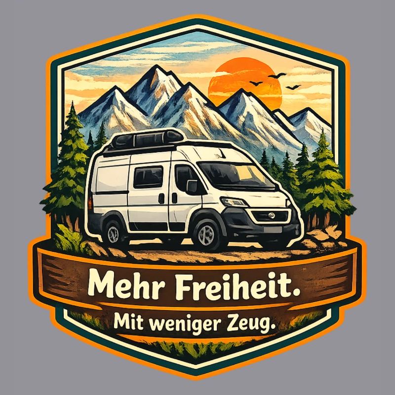 Camping—Plus de liberté—avec moins de choses—camper