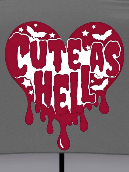 Cute as Hell Herz Design