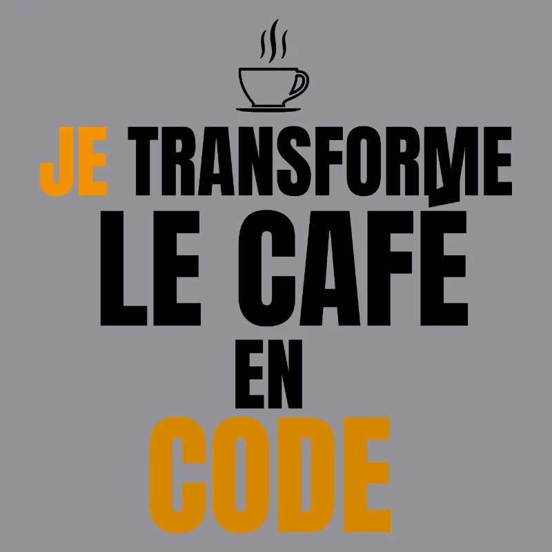 Je transforme le code en café