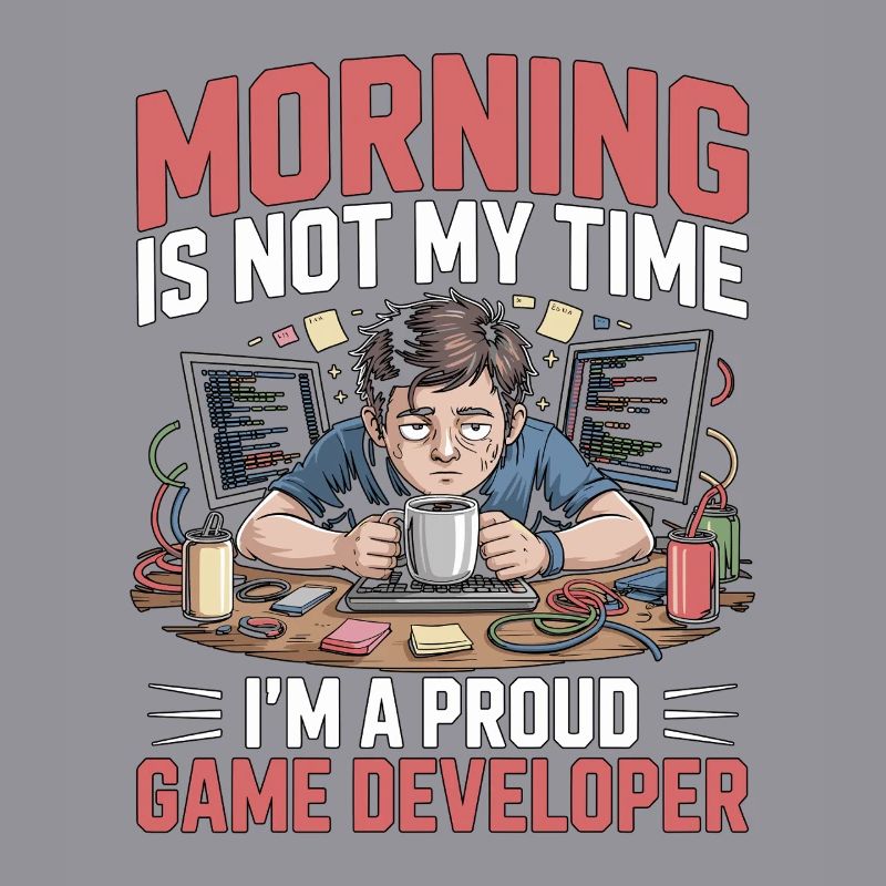 Game Developer Morning n’est pas mon temps Coder de jeux