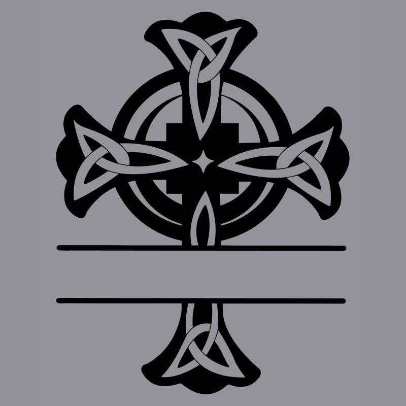 Keltisches Kreuz Logo oder Monogramm