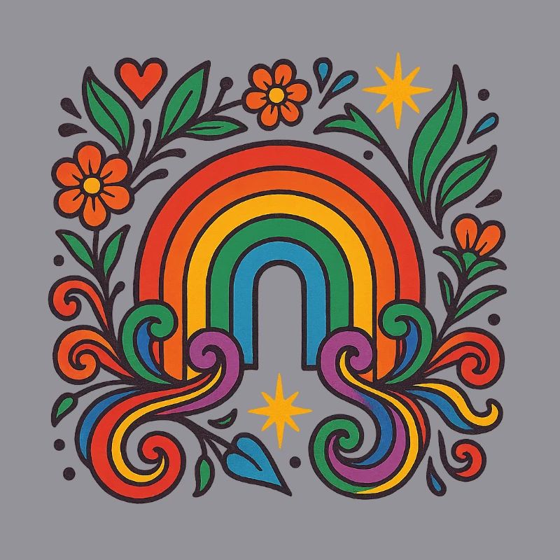 Rainbow Bloom - Liebe blüht bunt