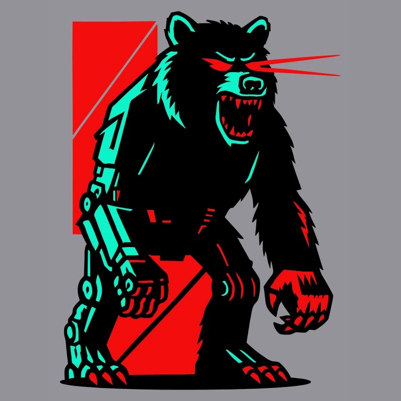 Mecha Techno Bear