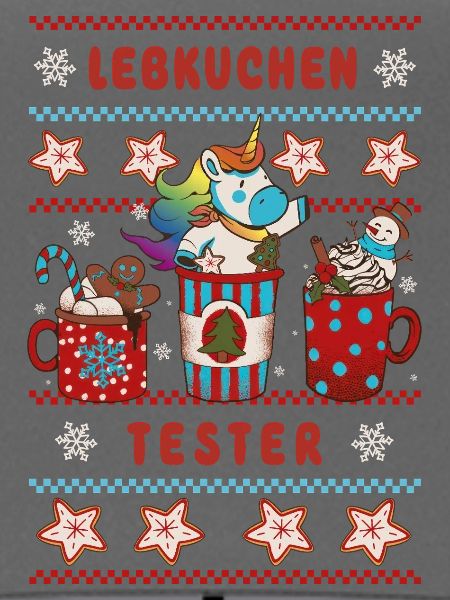 LEBKUCHEN TESTER Einhorn Weihnachten
