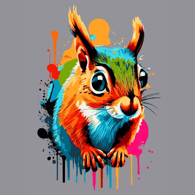 Squirrel Sciurus - Squirrel Colorful