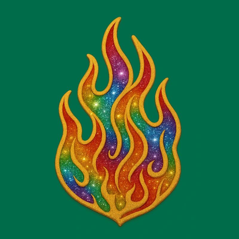 Rainbow Fire Patch