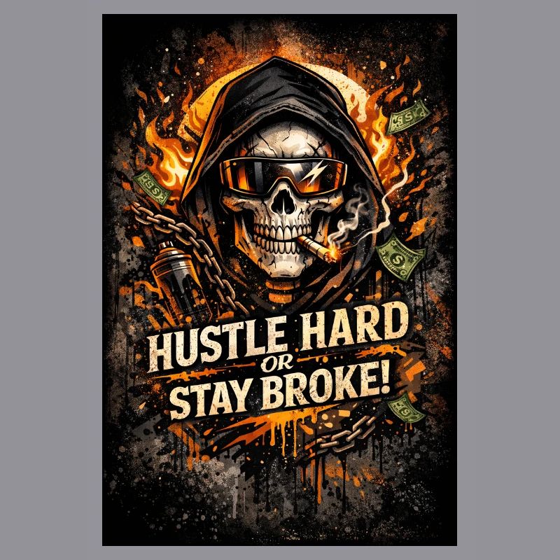 Hustle Hard oder Stay Broke