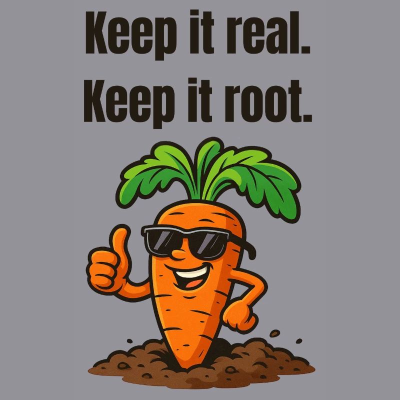 Keep it real, Keep it root – Carrot