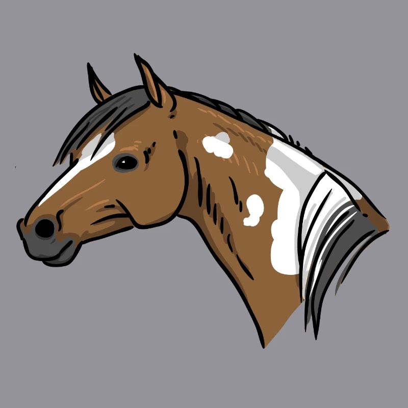 Portrait de cheval