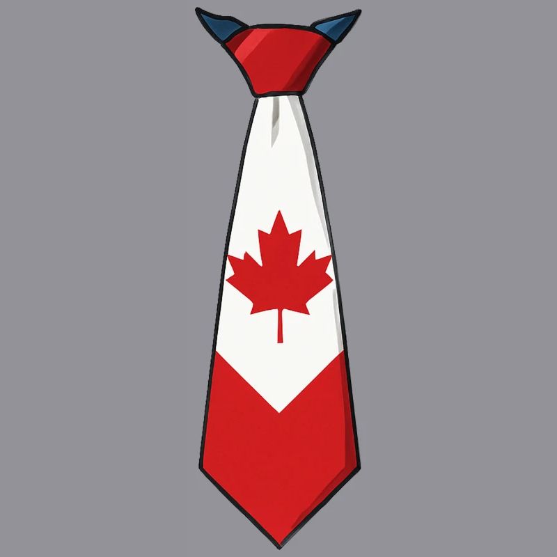 Canada Tie – Flaggendesign