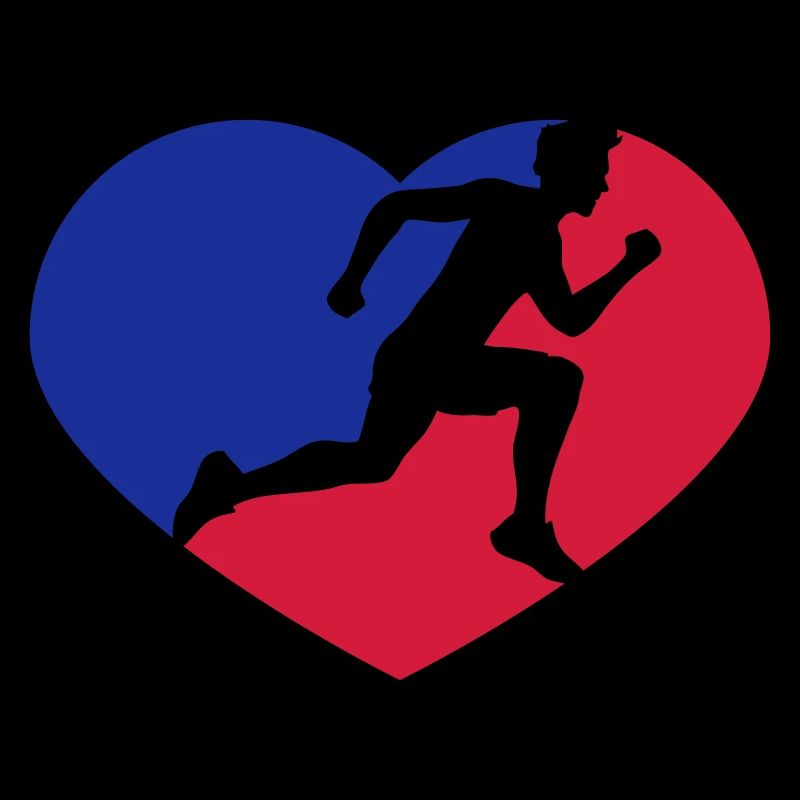 forme design logo amour j'aime coeur sport course