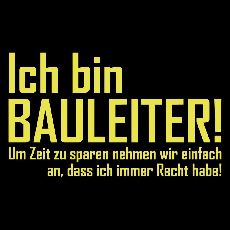 ich bin bauleiter