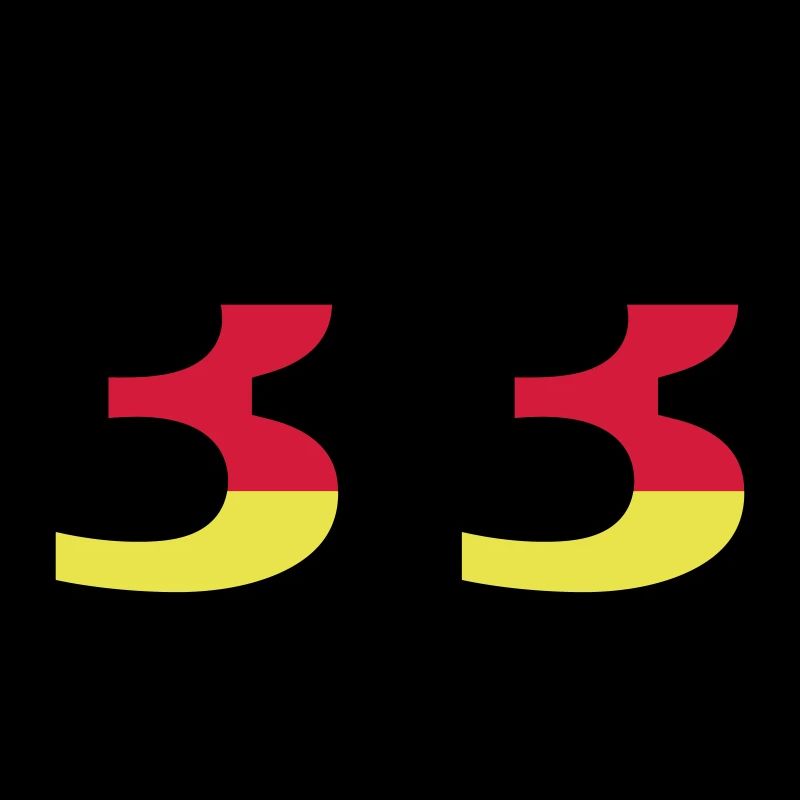 33 Numéro Allemagne Jersey
