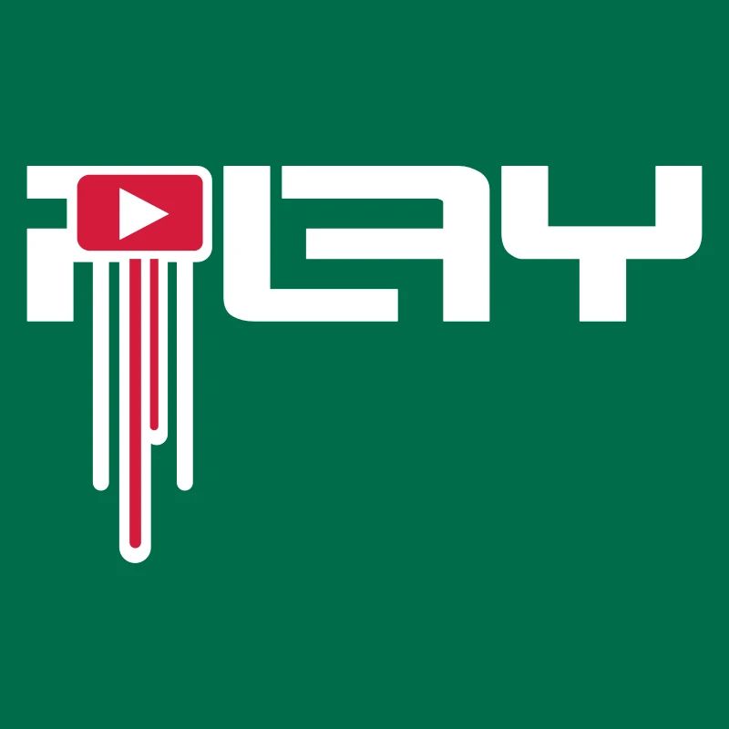 Party Play Switch On Symbol Turn On Graffiti