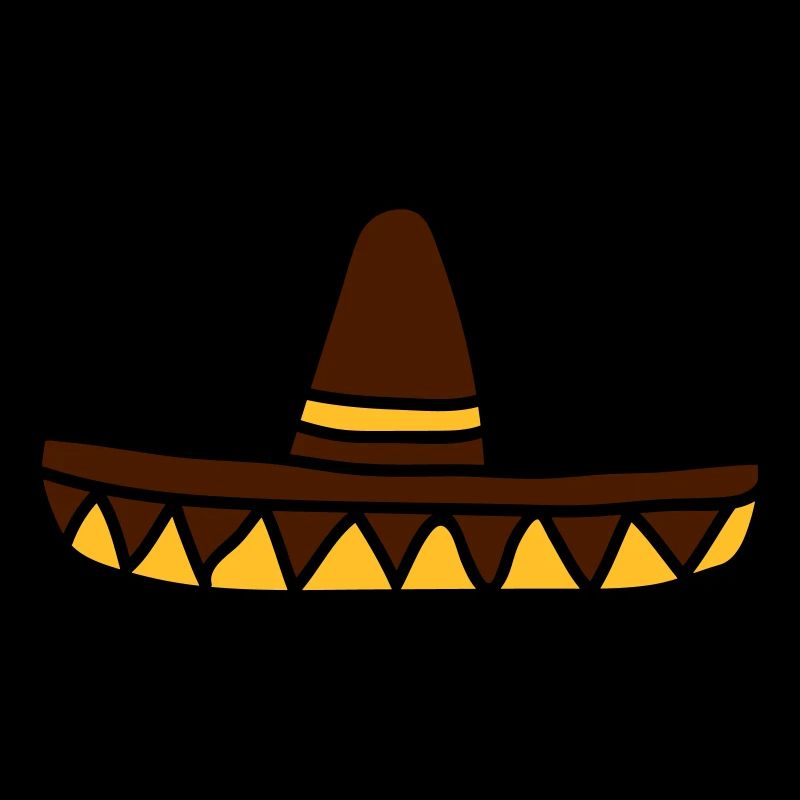 sombrero mexicain drôle amerique du sud sieste espagnole