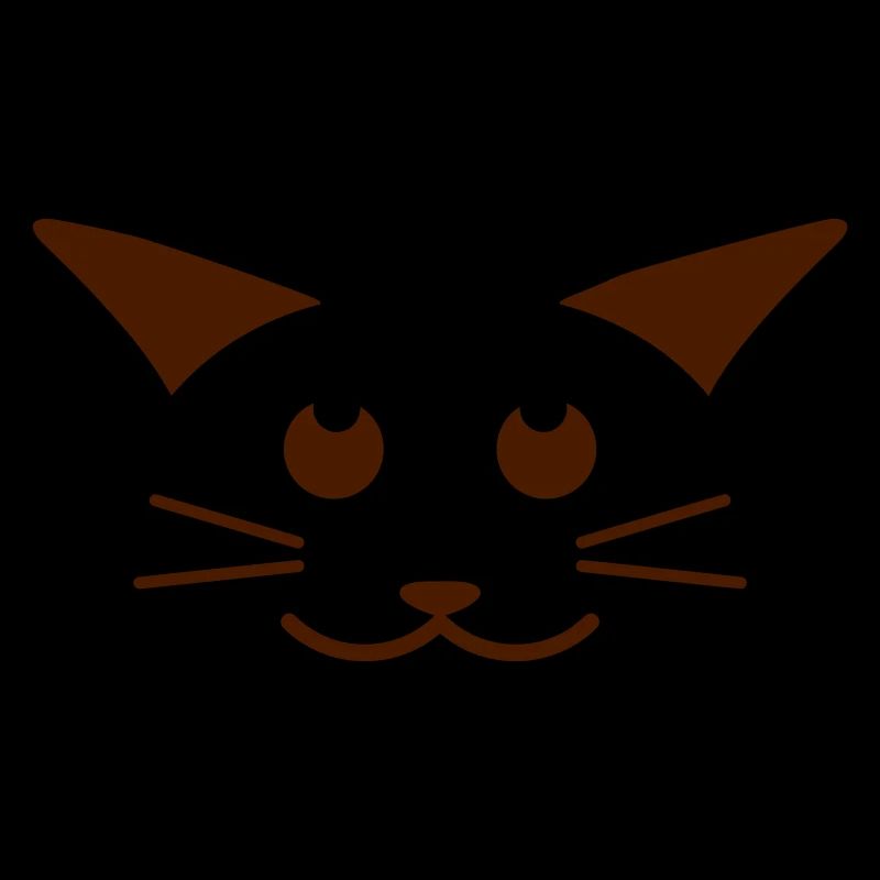 Jolie chatte Ayant l’air heureuse Joyeuse Souriante