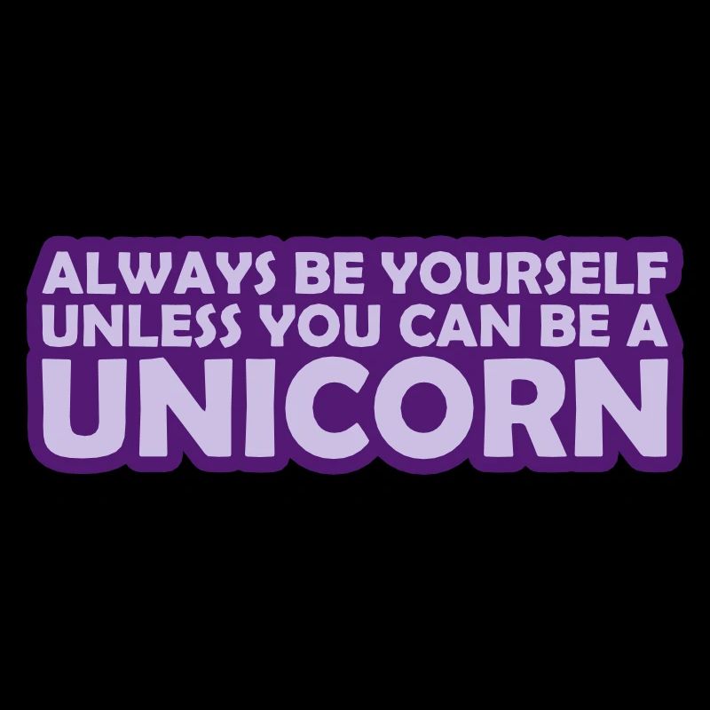 soyez vous-même licorne citation