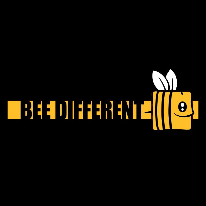 bee different Spruch Zitat