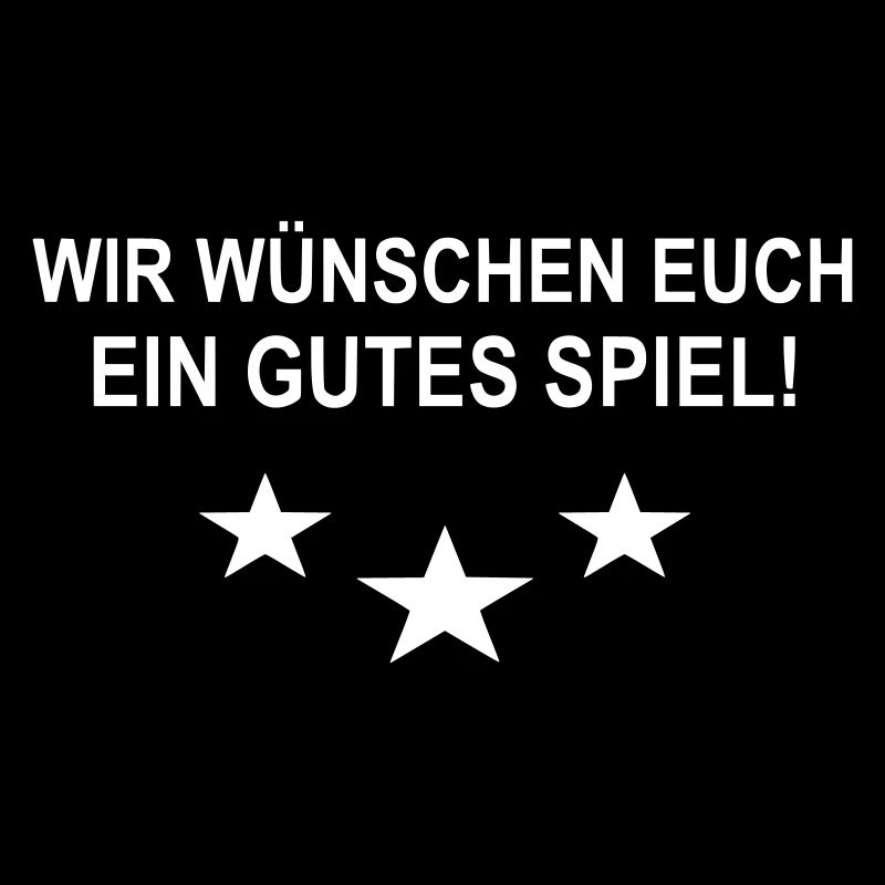 Wir wünschen euch ein gutes Spiel