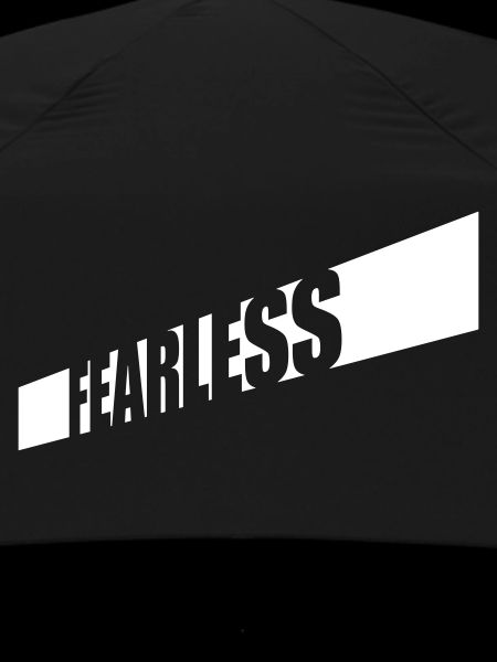 fearless Text Quote Design