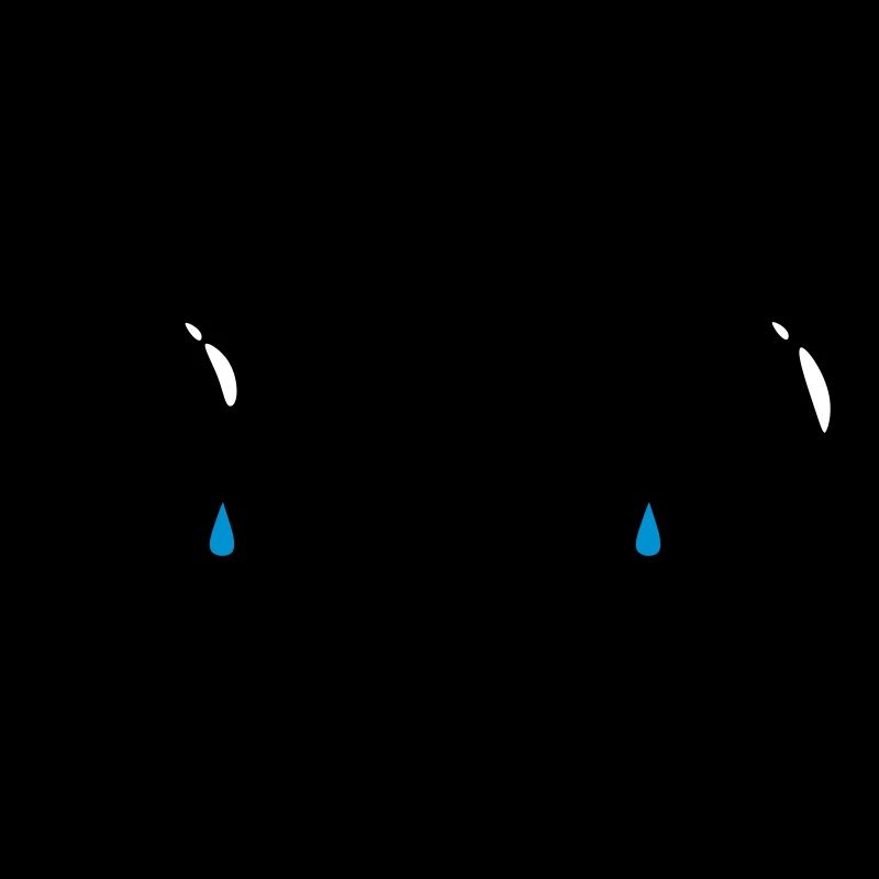 Cute sad face