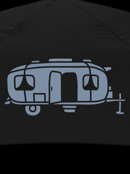 Caravan Comic Design Camping