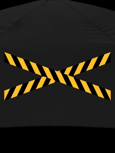 Line design caution tape