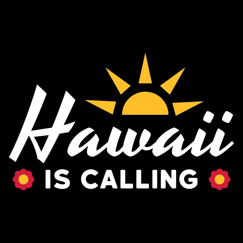 Hawaii is calling (sun, sun rays, flowers)
