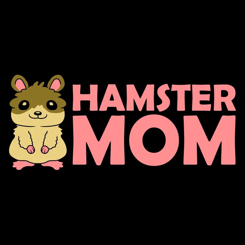 Conception du logo Hamster Mom