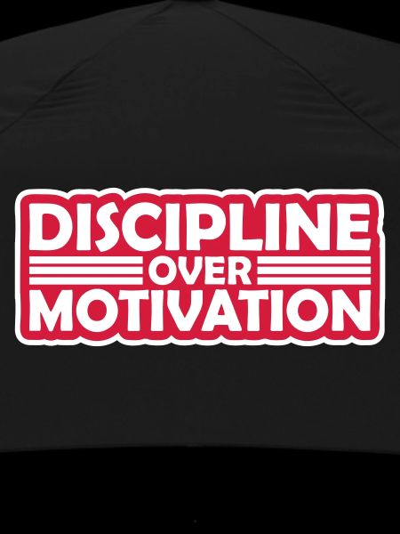 discipline over motivation quote